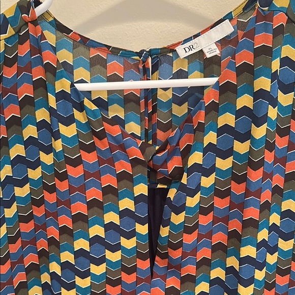 DR2 Multi-Color Blouse - Picture 3 of 8